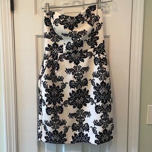 NWT Black and White Pattern Dress